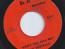THE VESTELLS garage WON'T YOU TELL ME? nm 45 HEAR 1966
