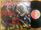 IRON MAIDEN THE NUMBER OF THE BEAST TOP RARE URUGUAY LP