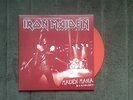 IRON MAIDEN  LIVE  MAIDEN MANIA PT II  LIMITED RED WAX  ONLY 333 COPIES  LP