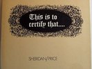 SHERIDAN / PRICE This Is To Certify That Orig UK LP - Psych The Move Nightriders