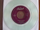 The Beatles 'Across The Universe/Two Of Us Color CLEAR Vinyl 45 For Jukebox Only