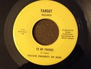 Private Property of Digil To My Friends Target 45 Rare Local Garage Rock WI Soup