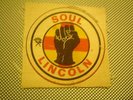 ORIGINAL NORTHERN SOUL PATCH-RARE UNFINISHED-SOUL LINCOLN- EX CONDITION