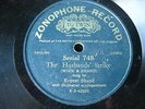 MUSIC HALL: ERNEST SHAND - THE HUSBANDS’ STRIKE ZONOPHONE 78