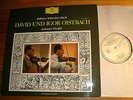 PROMO WHITE LABEL: David & Igor OISTRAKH Bach Vivaldi LP DGG Stereo