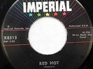BOB LUMAN 45 Red Hot / Whenever You're Ready IMPERIAL 1957 Rockabilly #D427