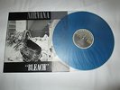 Nirvana - Bleach - Waterfront Blue record - Black/Silver Sleeve - ORIGINAL -