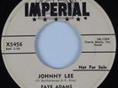 R&B Soul 45 FAYE ADAMS Johnny Lee IMPERIAL HEAR