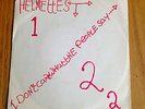 THE HELMETTES / I DON'T CARE / RARE DUTCH PUNK 45 KBD / ORIGINAL PRESSING