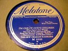 JAZZ NEW ORLEANS RAMBLERS I'm One Of God's Children MELOTONE 12133 E-