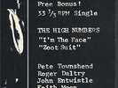 RARE HIGH NUMBERS THE WHO 45 7