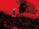 MONDO Shaun Of The Dead Variant Version B Strawberry Swirl Vinyl LP Jock /1000