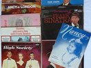 Frank Sinatra, Nancy Sinatra, +poster   8 Records Lot Lps  12