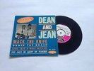 EP 45T DEAN AND JEAN MACK THE KNIFE DANCE THE ROACH VOGUE FRANCE PS RARE