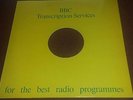 Vintage Led Zeppelin 1971 - BBC Transcription Services Vinyl LP EX+