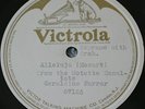 78 VICTROLA Allelulia GERALDINE FARRAR 87126 VG
