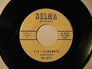 RARE NYC R&B DOO WOP 45   THE CRESTS   DID I REMEMBER   SELMA   NM/MINT
