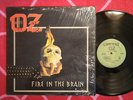 OZ Fire In The Brain LP Combat 1984 IN SHRINK Heavy Metal