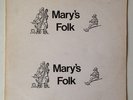 MARY'S FOLK - 1974 Rare private press UK FOLK