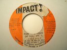 John Holt - For The Love Of You, JA Impact, VG+  Lovely Reggae '75