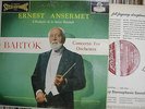 LONDON CS 6086- BB FFSS- BARTOK CONCERTO- ANSERMET