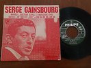 45T.EP SERGE GAINSBOURG  qui est in qui et out  RARE EX/EX