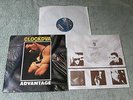 CLOCKDVA advantage POLYDOR LP Promo + Inner Sleeve POLS 1082