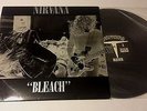 NIRVANA BLEACH VERY RARE 1st ALBUM RARE ORIG SUB POP LP BLACK VINYL NM