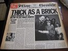 JETHRO TULL THICK AS A BRICK 1ST , LAMINATED  ISRAEL ISRAELI LP