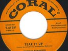Johnny Burnette&Dorsey with the R/R Trio/Tear IT UP&You're Undecided/Coral61651