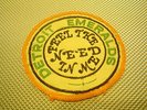 ORIGINAL NORTHERN SOUL PATCH-DETROIT EMERALDS FEEL THE NEED IN ME- EX CONDITION