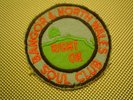ORIGINAL NORTHERN SOUL PATCH- BANGOR AND NORTH WALES S.C RIGHT ON-  EX CONDITION