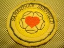 ORIGINAL NORTHERN SOUL PATCH-SAMANTHAS SHEFFIELD-NR EX CONDITION