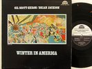 Gil Scott-Heron Brian Jackson Winter in America vinyl strong NM- Strata-East