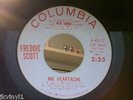 FREDDIE SCOTT-Mr. Heartache/One Heartache Too Many-Columbia Promo 4-43112. VG++