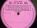 LOLA BOBESCO - JACQUES GENTY  l'age d'or du violon / ALPHA DB 177 TEST PRESSING