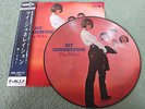 THE WHO - My Generation(JAPAN PROMO PICTURE DISC VINYL ALBUM / MINT VINYL)