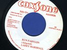 1244 LARRY MARSHALL-RUN BABYLON-COXSONE -REGGAE 45 7
