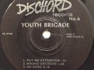 YOUTH BRIGADE Possible DISCHORD #6 ORIGINAL w/ insert PUNK KBD HARDCORE X RARE