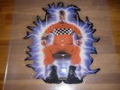 MEGADETH No more Mr. nice guy  Single 7`` Picture Pic Shape (Alice Cooper)