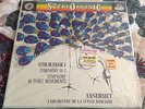 LONDON CS-6190 ANSERMET STRAVINSKY SYMPHONY IN C BLUE BACK