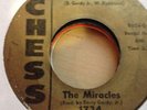 R&B Doo Wop 45 THE MIRACLES i love your baby CHESS pre motown