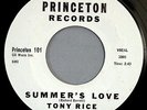 HEAR IT Doo-Wop 45 rpm Tony Rice w/group 