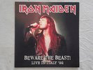 IRON MAIDEN  BEWARE THE BEAST LIVE IN ITALY  RARE LIMITED 7' INCH SINGLE  NWOBHM
