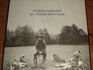 GEORGE HARRISON All Things Must Pass APPLE UK 1974 STCH 639 EX x 3/EX Poster NM