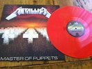 METALLICA MASTER OF THE PUPPETS RED VINYL 12