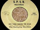 MONSTER 1960s Garage Punk 45 - SWINGING MACHINE 