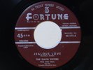 Davis Sisters 45 Jealous Love / Roy Hall Going Down The Road   Fortune M-