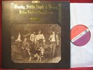 Crosby, Stills, Nash & Young  DEJA VU  -  LP Atlantic UK 1970 textured cover