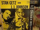 STAN GETZ AND J.J. JOHNSON---AT THE OPERA HOUSE  (Jazz LP)